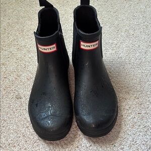 Hunter Black Boots
